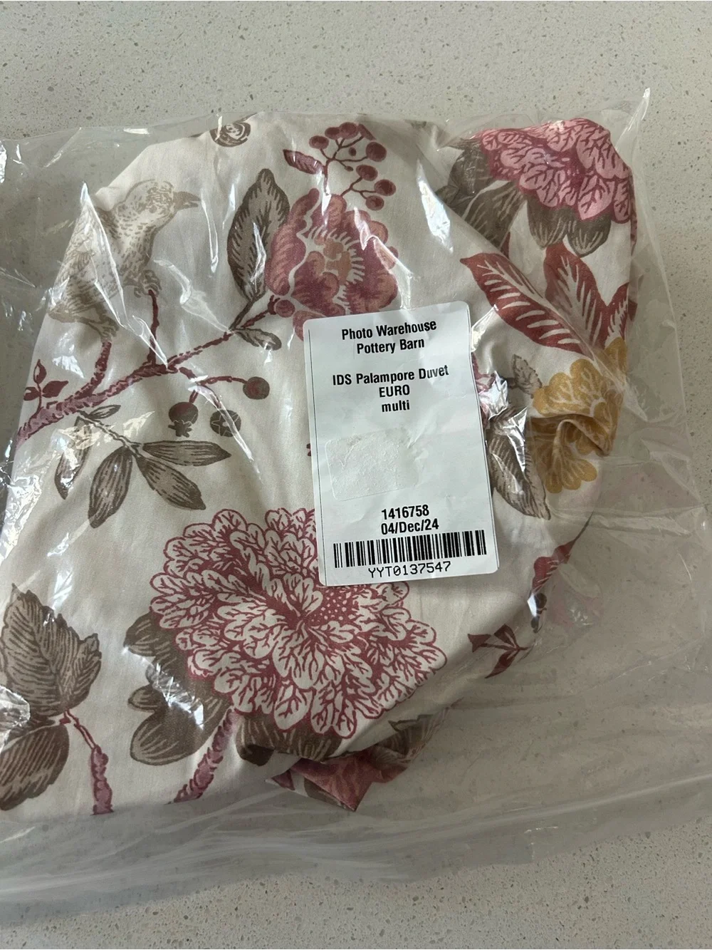 Pottery Barn Juliana Palampore Pillow Sham EURO 1 NEW